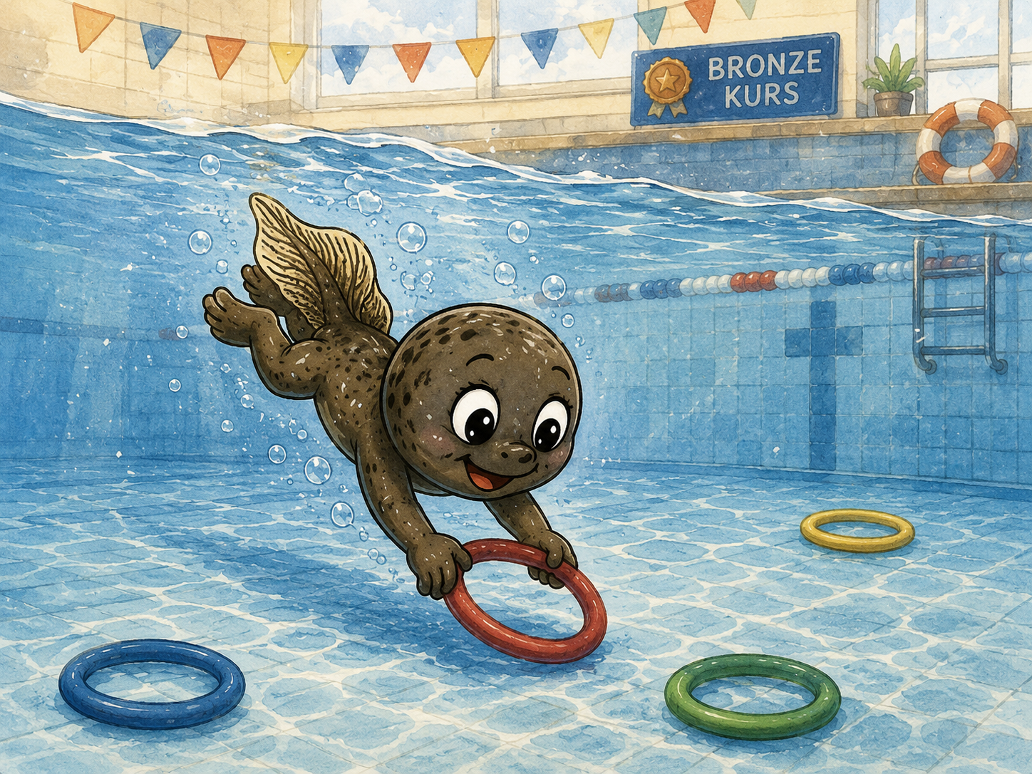 Quappi im Bronze-Kurs